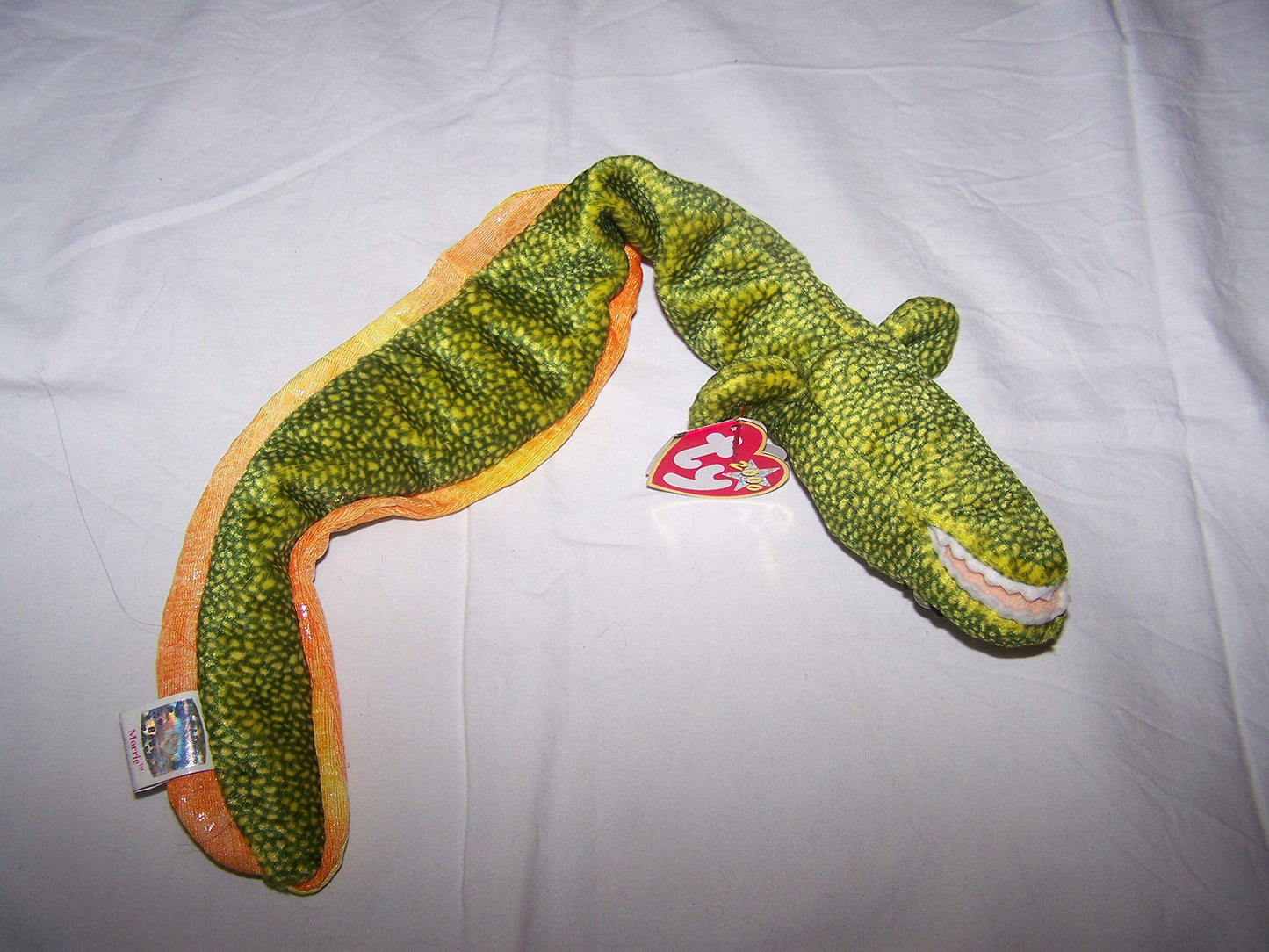 TY Beanie Baby MORRIE the Moray Eel Sea Snake 16"