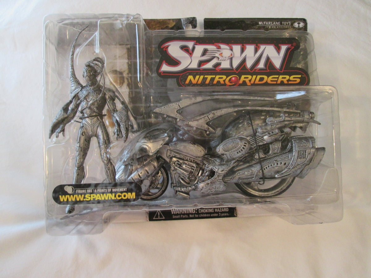 McFarlane Toys Spawn Nitroriders: Spawn Eclipse 5000 Black Figure
