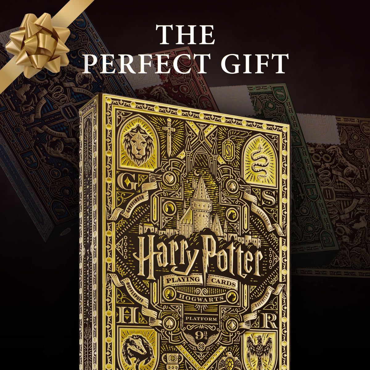 theory11 Harry Potter Playing Cards - Yellow (Hufflepuff)