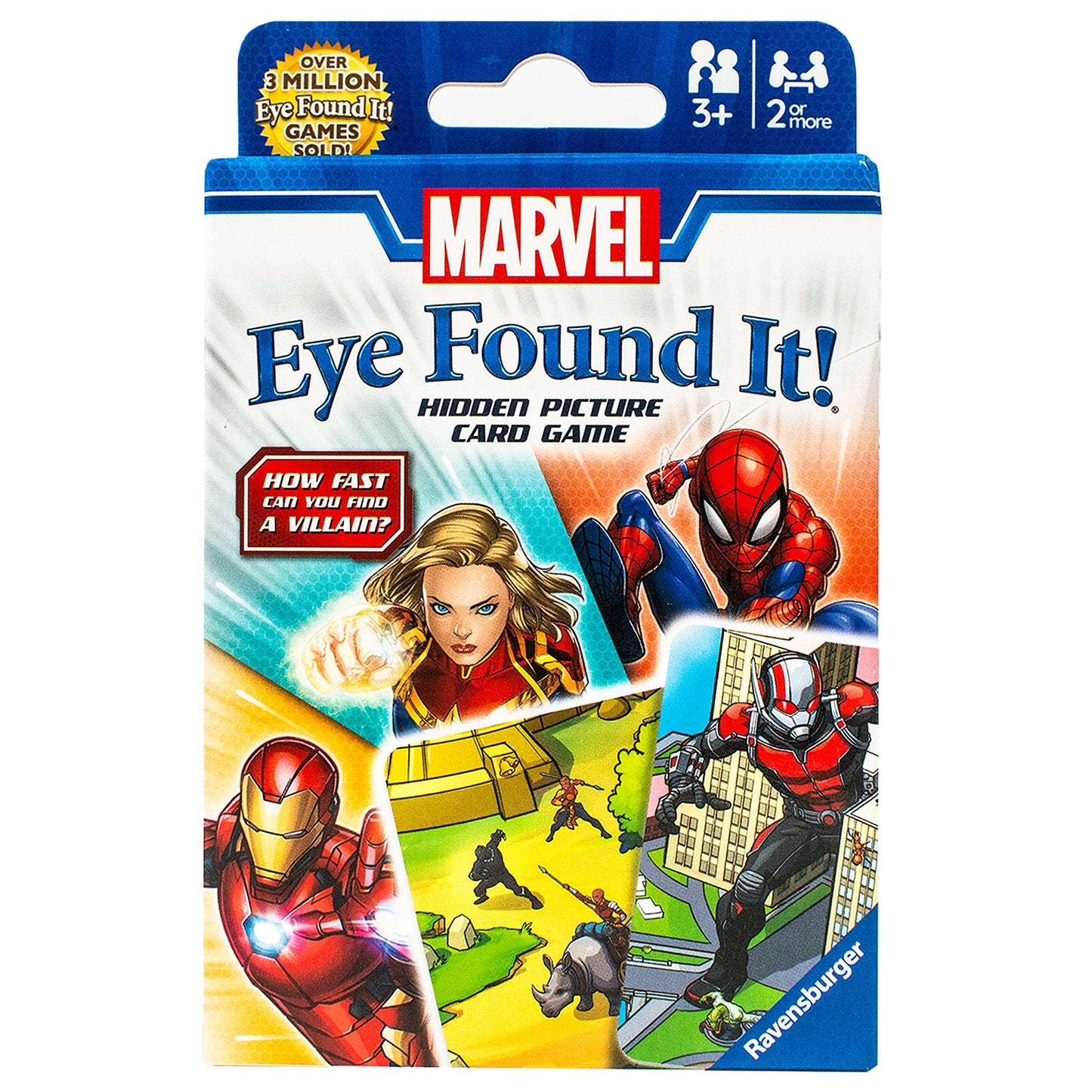Ravensburger Marvel Eye Found It Card Game - Engaging Board Game for Children and Adults | Enhances Skill Development | Fun Family Entertainment |