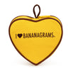 I Heart Bananagrams Word Game - Fast-Paced Spelling & Anagram Game in a Special Heart-Shaped Pouch, Family Game & Travel Game, 144 Letter Tiles, 1-8