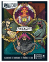 Restoration Games Unmatched Battle of Legends Vol 3 - Strategy Board Game for 2 to 4 Players - Expansion with 4 New Heroes and Battlefields - 20-40