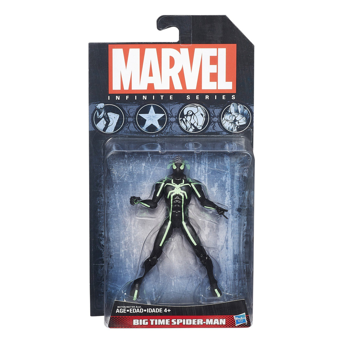 Marvel Infinite Series Big-Time Spider-Man 3.75 Inch Figure