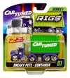 CarTuned™ Rig$ Container Case- Sneaky Pete, Purple and Green DieCast Truck, Style 2