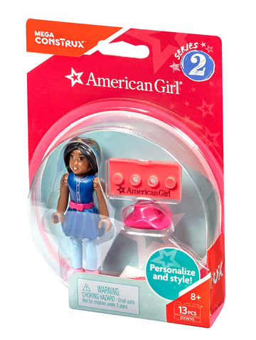 Mega Bloks American Girl Collectible Spring Denim Dream Figure