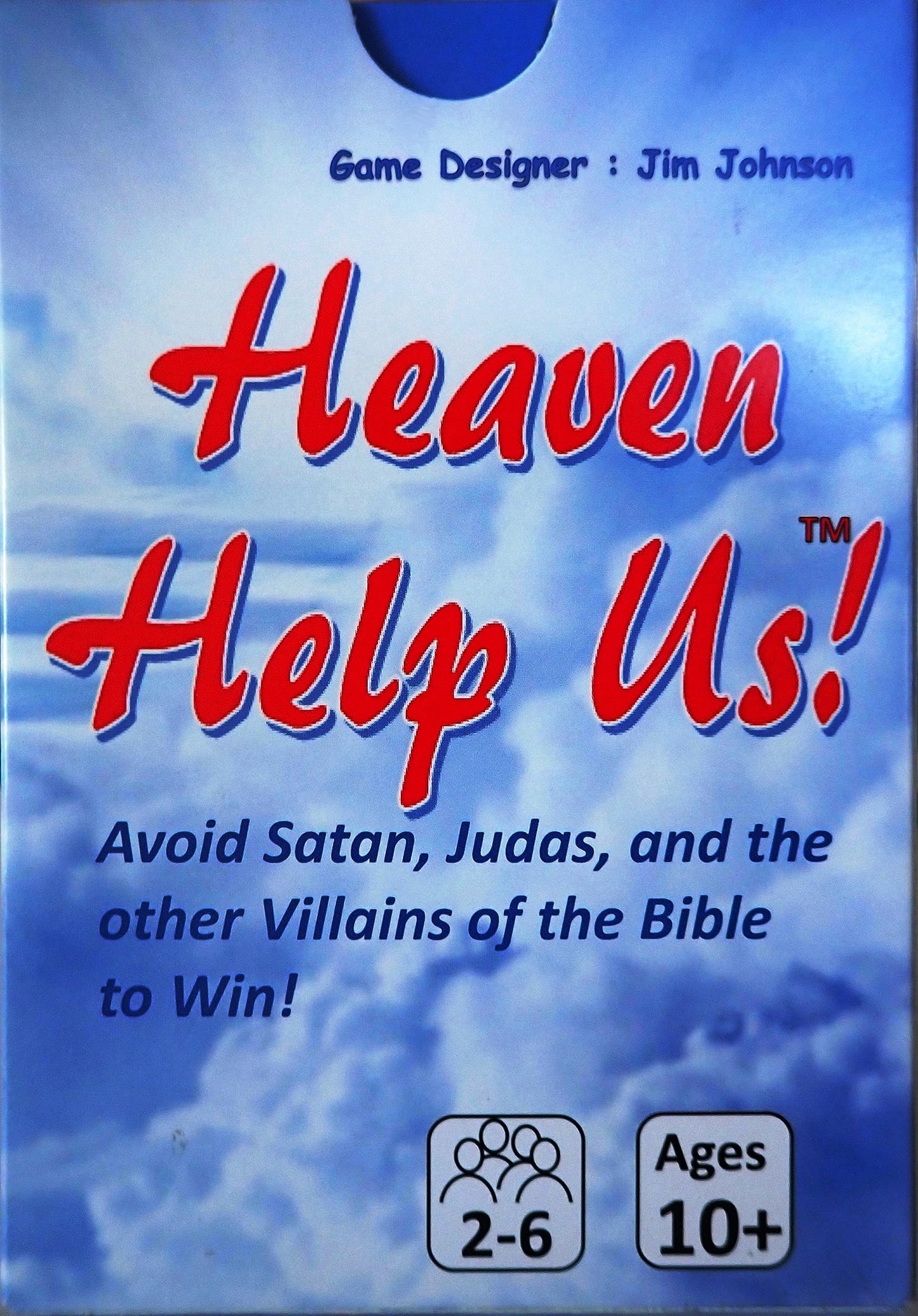 8th Kid Games - Heaven Help Us! Family Game with Bible Theme - Fun, Competitive, and Educational. Ages 10+, Teens, Adults