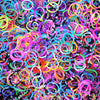 CleverDelights 4400 Piece Loom Band Refill Kit - 22 Colors - Mega Refill Pack - 4400 Rainbow Colored Bands