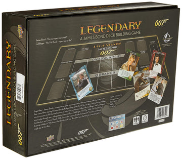 Legendary: 007 - A James Bond Deck-Building Game | Cooperative Board Game | James Bond Films
