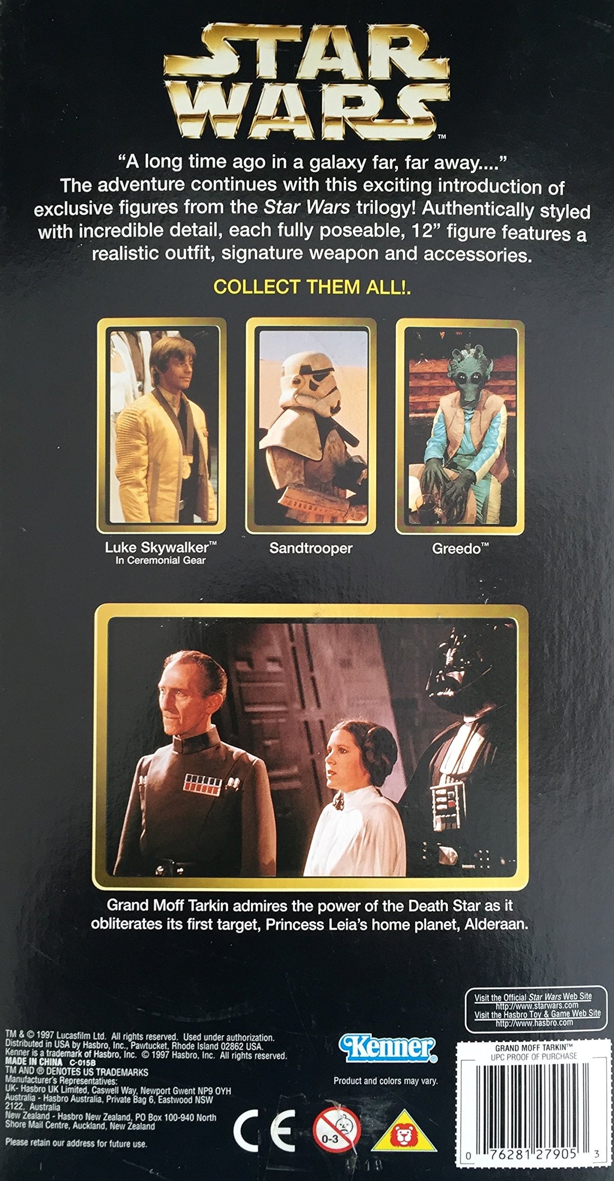 Star Wars Action Collection 12" Grand Moff Tarkin Figure