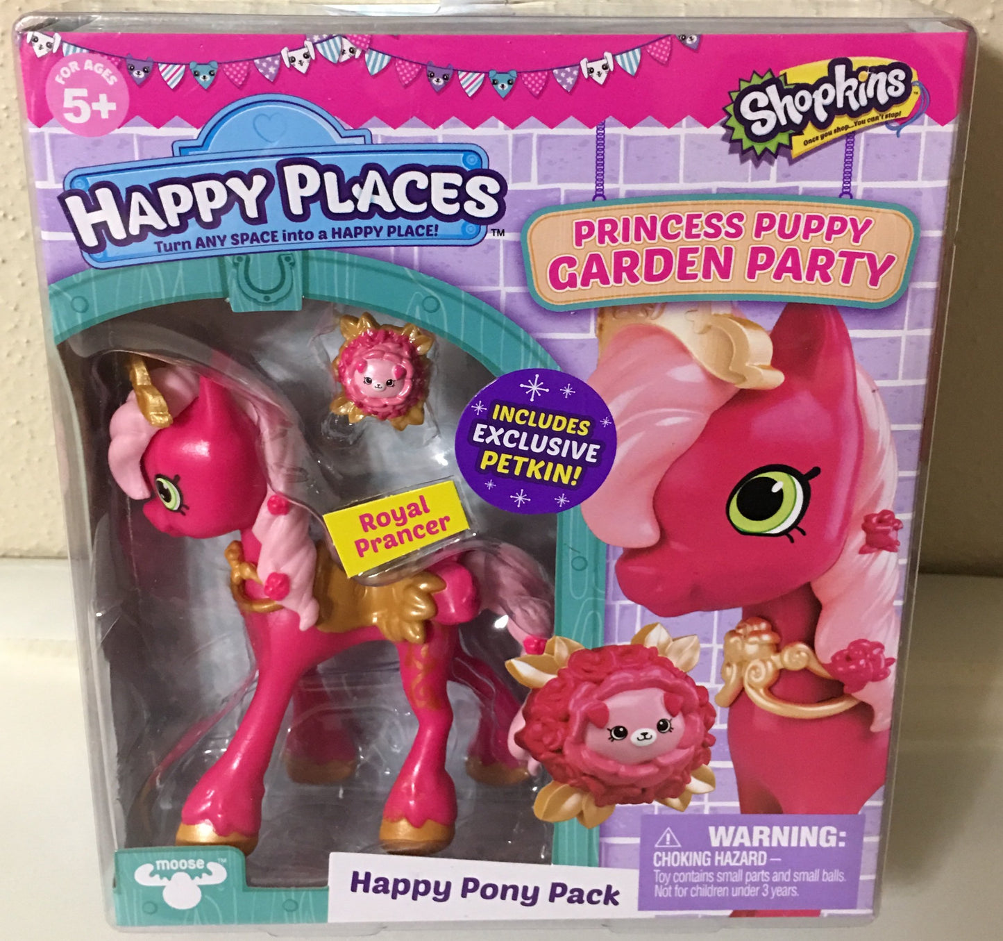 Royal Prancer Princess Puppy Garden Party Happy Places Doll 3"