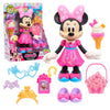 Disney Junior Sweets & Treats Minnie Mouse, Interactive 10-Inch Doll with Lights, Sounds, and Accessories, Kids Toys for Ages 3 Up, Amazon Exclusive