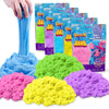 Carolart Stretchy Sensory Sand, Soft Cloud Sand, Play Sand Refill for Kids