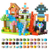FXLYNAF Magnetic Blocks, 117-Piece 0.8in Build Astronaut Magnet Game Set, Stacking Building Blocks Cubes Magnets for Kids, STEM Sensory Creative Toys
