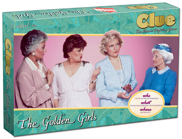 Clue The Golden Girls Board Game | Golden Girls TV Show Themed Game | Solve The Mystery of Who Ate The Lastpiece of Cheesecake |Officially Licensed