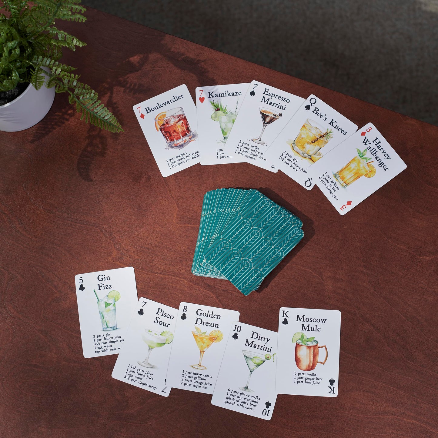 Primitives by Kathy Cocktails Playing Cards