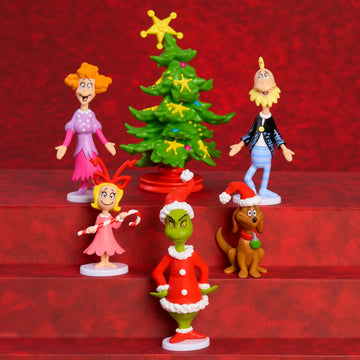Dr Seuss Just Play The Grinch Collectible Figure Set