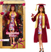 Barbie Signature Graduation Wishes Fashion Doll with Burgundy Robe & Tassel Cap, Collectible Toy in Giftable Packaging