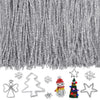 RIMOBUL Pipe Cleaners Craft Chenille Stems 100 Pcs Chenille Cleaners Fuzzy Sticks for DIY Art Creative Crafts Decorations, 6 mm x 12 Inch, Assorted