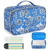 apinud Mahjong Tiles Bag with Zipper and Handle, for 1.2" (30mm) Standard Size American Mah Jong Tiles,Thickened Carrying Storage Pouch Inner Pocket