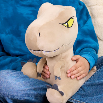 JURASSIC WORLD Rebirth Weighted Comfort Plush T. rex