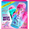 Dan&Darci Decorate Your Own Glow-in-the-Dark Water Bottle Kit for Girls - Birthday Gifts for Girl Ages 4-6 5-7 6-8 - 4 5 6 7 8 Year Old Birthday Gift