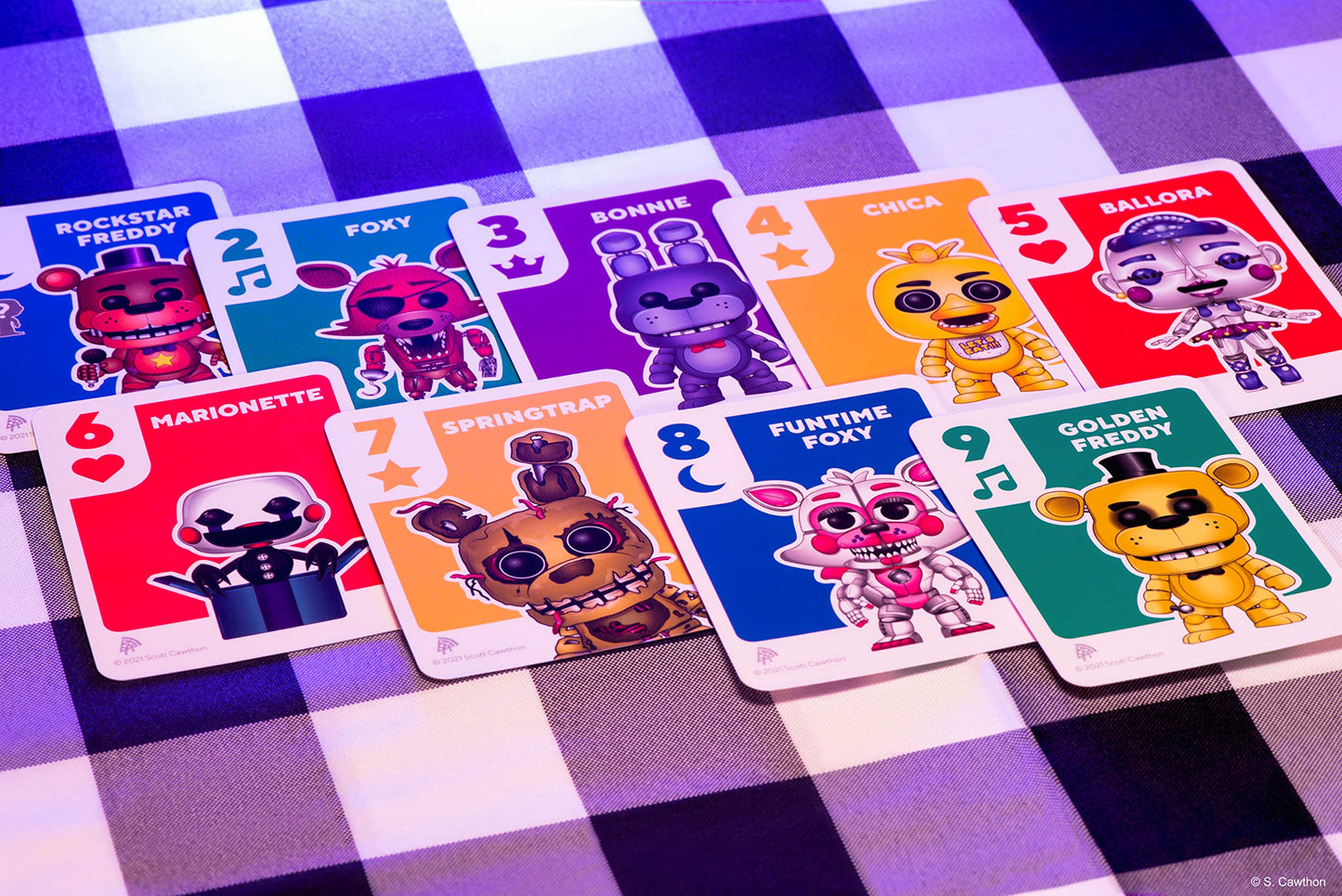 Funko Something Wild! Five Nights at Freddy's with Freddy Pocket Pop! Card Game for 2-4 Players Ages 6 and Up