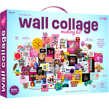 Pretty Me Wall Collage Kit for Teen & Tween Girls - Arts Craft Easter Gift Ideas for Age 11, 12,13, 14, 15, 16 Year Old Girl - Birthday Gifts