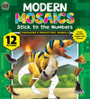 Teacher Created Resources Dinosaurs and Prehistoric Animals Modern Mosaics Stick to the Numbers