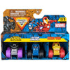 Monster Jam, Marvel Mini Monster Truck 3-Pack, Black Panther, Captain America, Iron Man Die-Cast Monster Trucks, 1:87 Scale, Kids Toys for Boys Ages 3