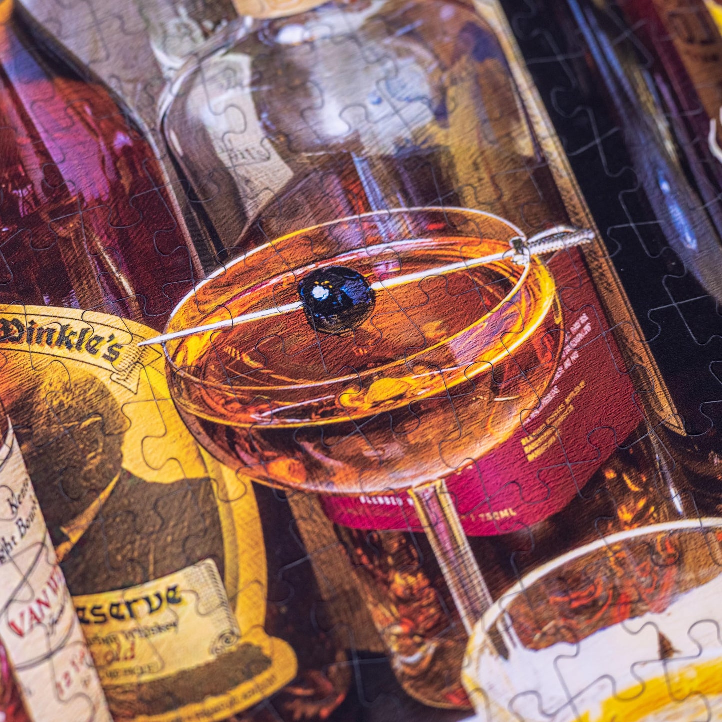 Aether Puzzles - Aged to Perfection: The Art of Bourbon Puzzle Part 1, Premium 1000 Piece Jigsaw Puzzle for Adults, Glare-Free, Soft-Touch Puzzles
