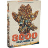 Unexpected Games 3000 Scoundrels Board Game - Wild West Strategy Game for 2-4 Players, Ages 12+
