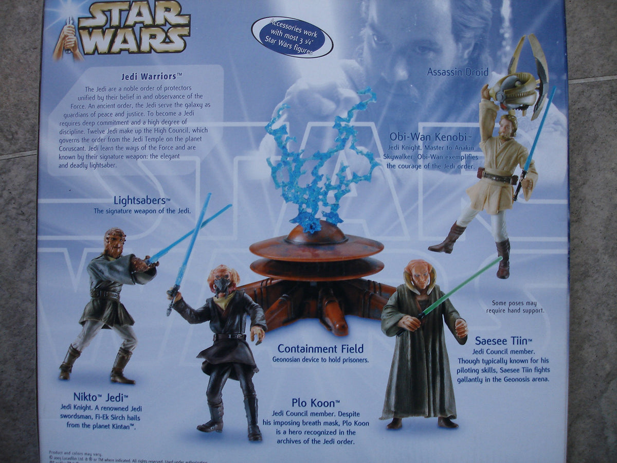 Star Wars 3 3/4" Jedi Warriors 4-Pack