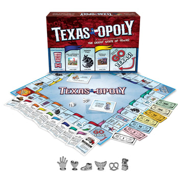 Late for the Sky Texas-opoly Game, 96 months to 9600 months