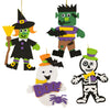 READY 2 LEARN Create Your Own Halloween Characters | Set of 4 | Halloween Crafts for Kids | DIY Party Favors, Ornaments, Magnets and Décor