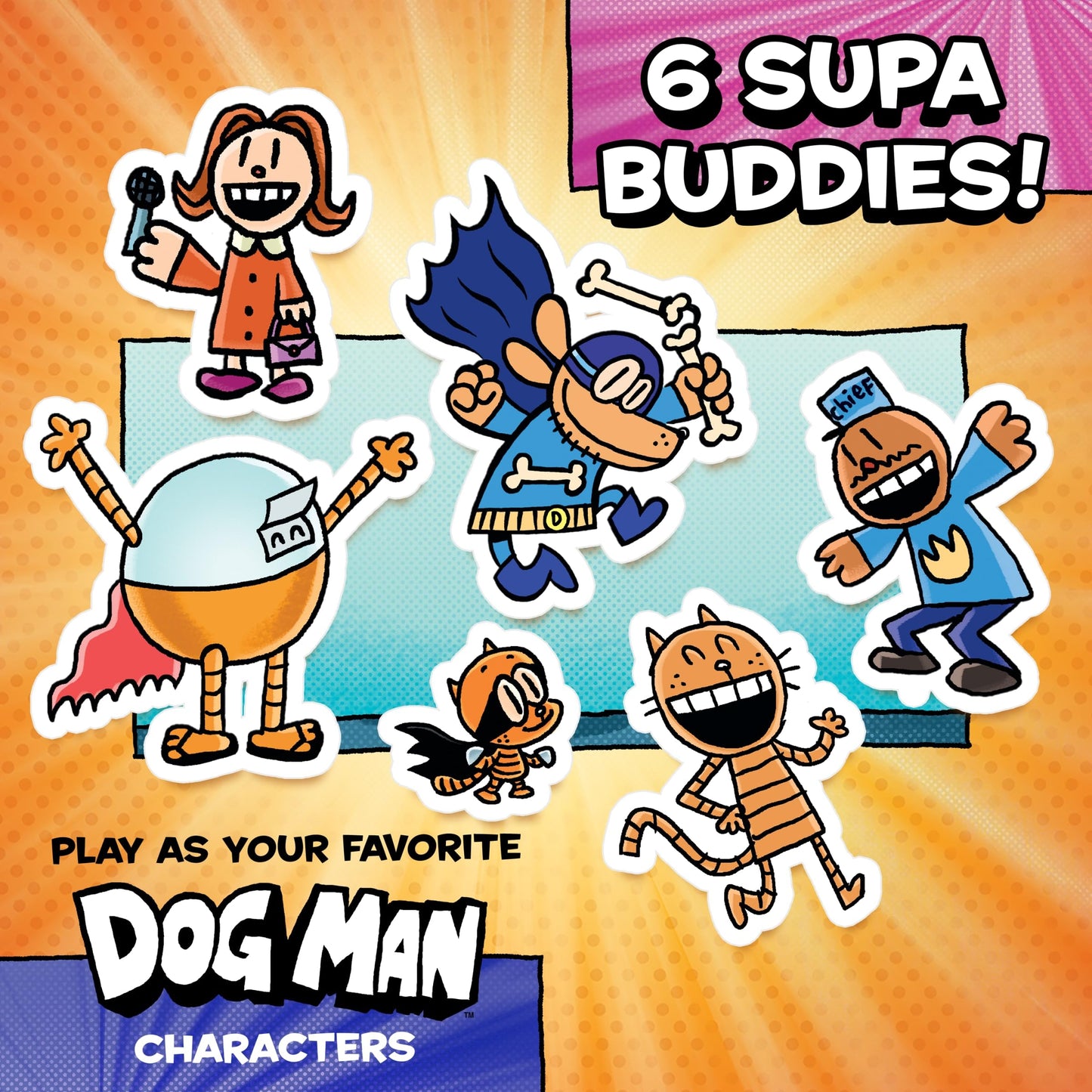 University Games Dog Man: Attack of The Fleas Game (UG-07010)