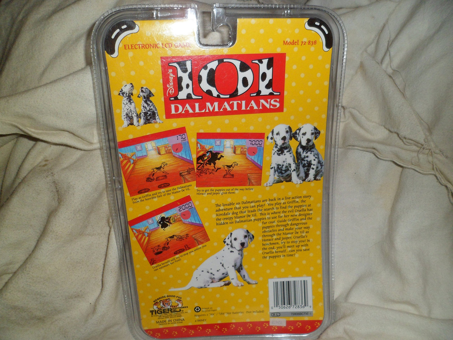 Tiger Electronics Electronic Handheld Dalmatians Game