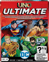 Mattel Games UNO Ultimate DC Card Game for Kids, Fans, Adults & Familiy Night with 4 Character Decks, 4 Collectible Foil Cards & Special Rules