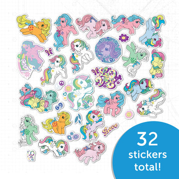 Desert Cactus My Little Pony Sticker - 30 Vinyl Decal Laptop Water Bottle Car Scrapbook Decorations Birthday Favor Party Supplies (2-19)