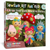 CRAFTILOO Fairy Sewing Kit for Kids Ages 5-12 - Beginner Sewing Kit with 5 Pre-Cut Felt Projects - Make Your Own Stuffed Animal Plush Dolls - Fun