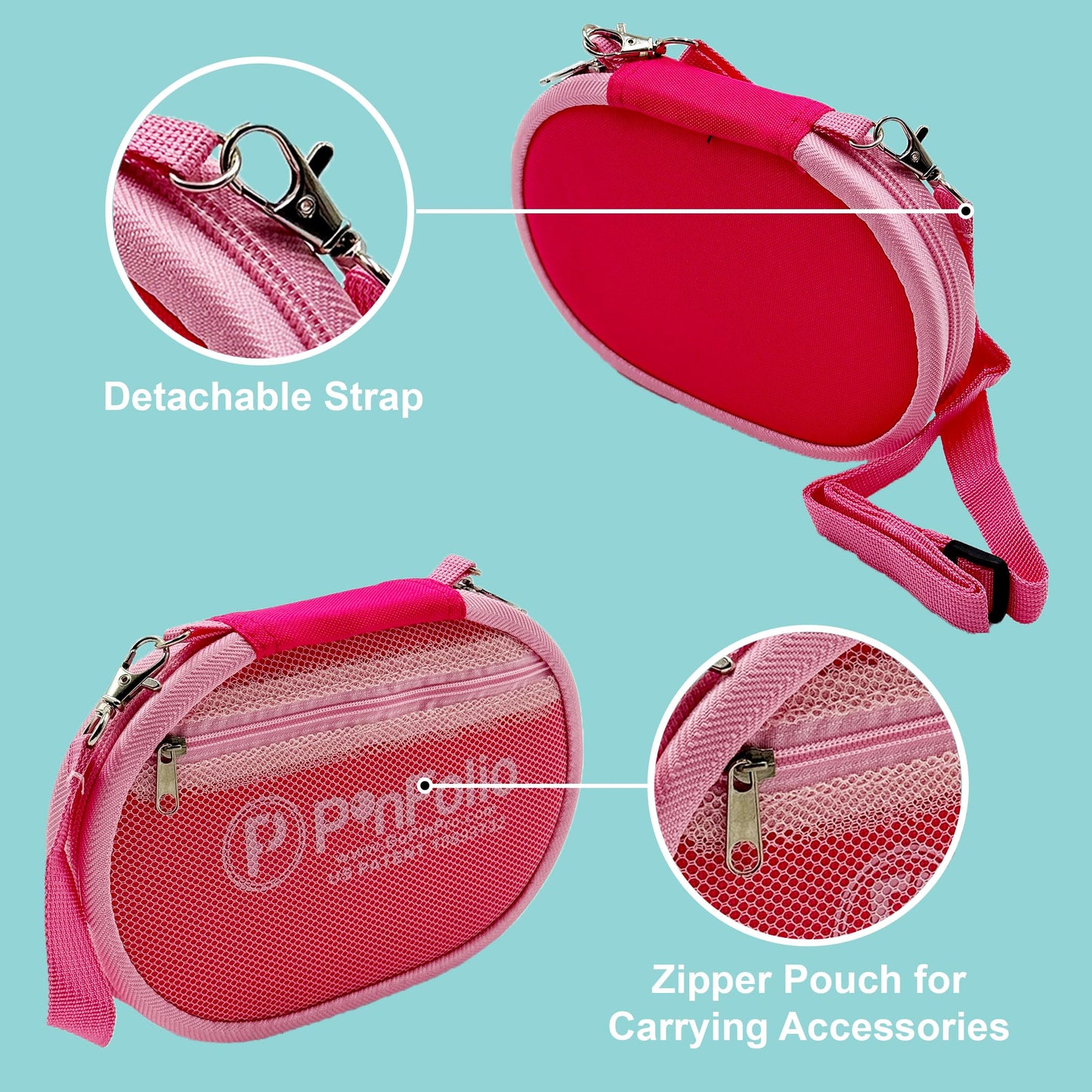 PinFolio Go Pin Display Bag, Lightweight & Compact Sports & Disney Pin Book Designed for Loungefly Backpacks & Easy Trading Up to 40 1-Inch Enamel