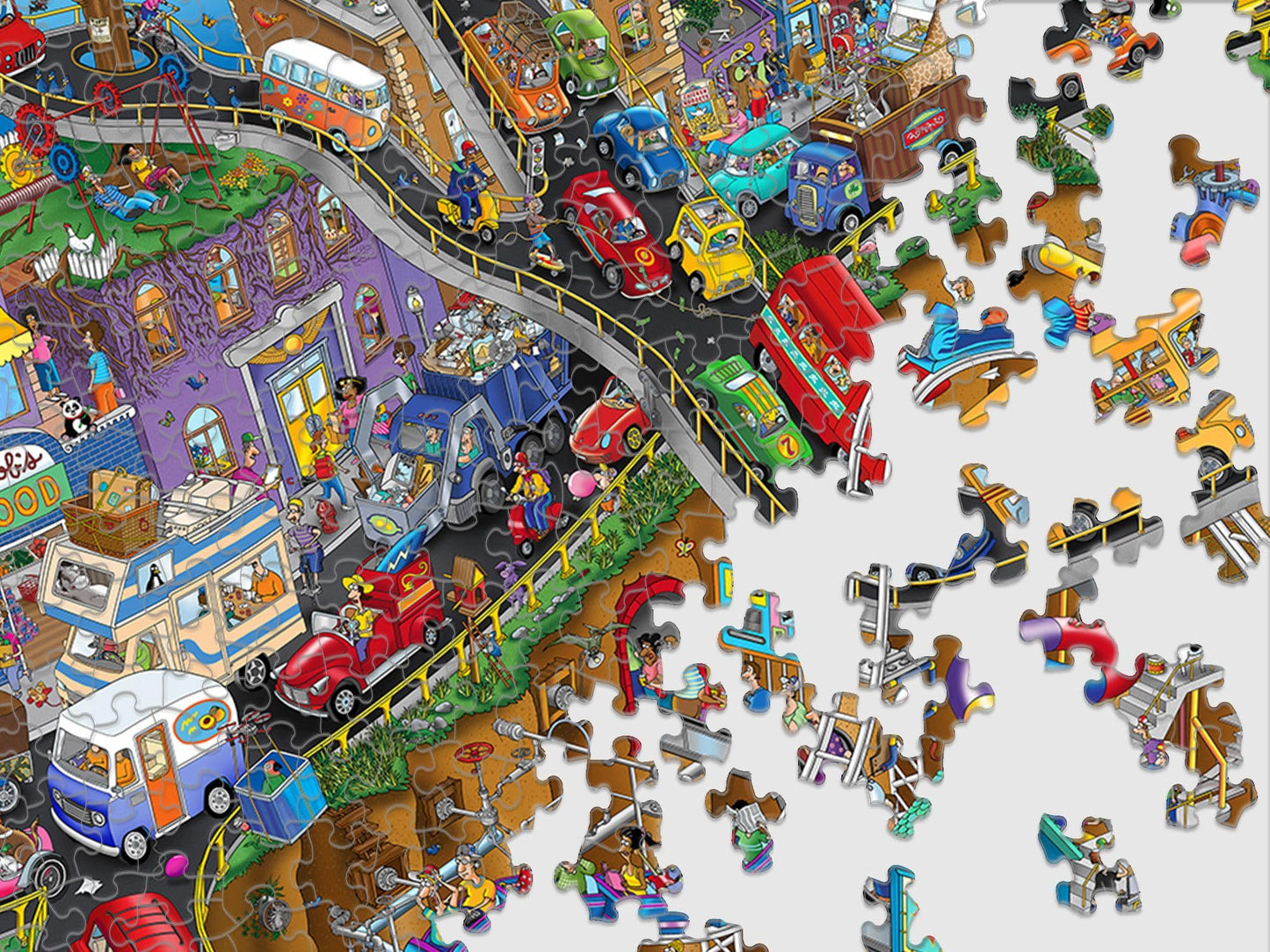 Springbok Getting Away 1000 Piece Jigsaw Puzzle for Adults