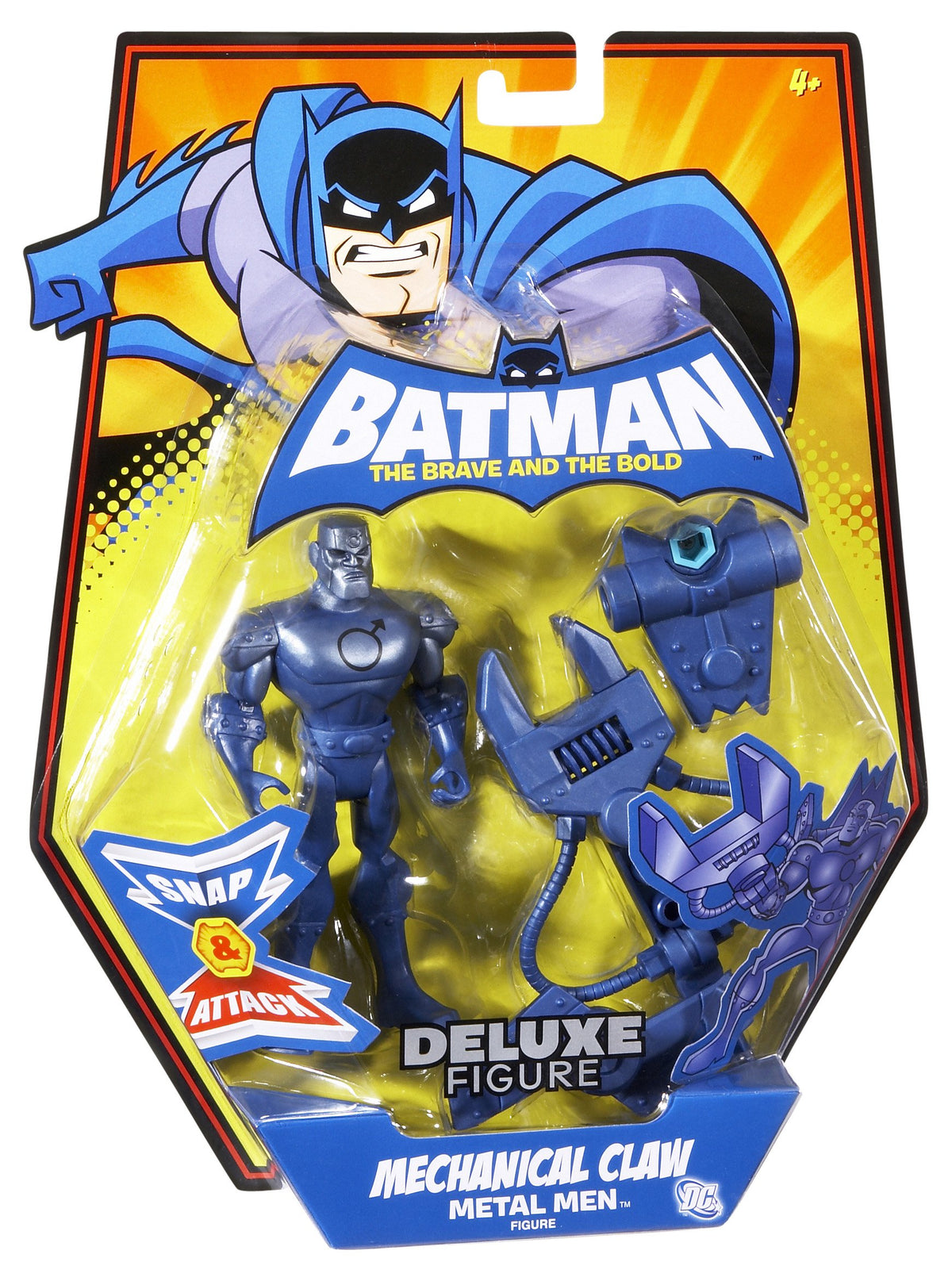 UNO Batman: The Brave And The Bold Mechanical Claw Metal Men Figure