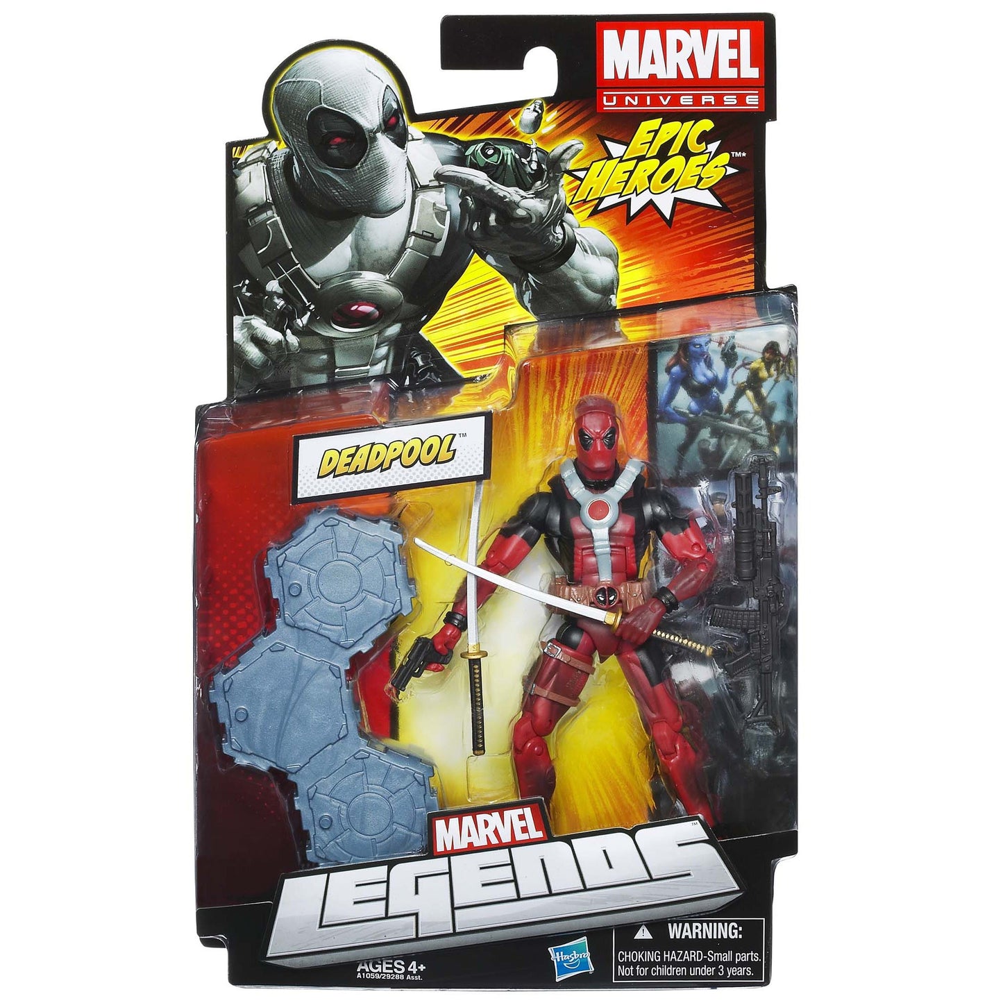 Hasbro Marvel Classic Legends 6" Figure - DeadPool