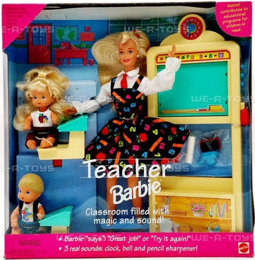 1995 Barbie Teacher & Students Gift Set (All blonde hair versions)