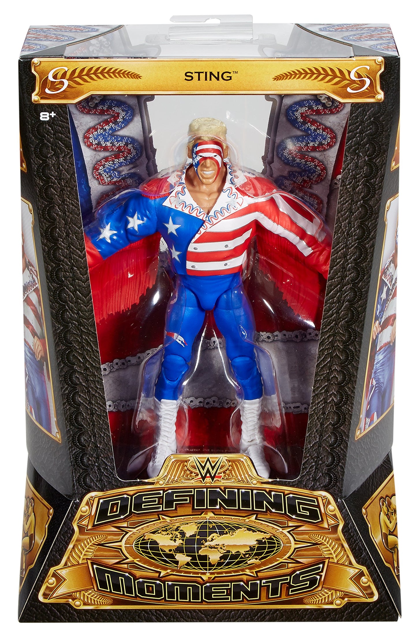 WWE MATTEL Defining Moments Sting Elite Figure