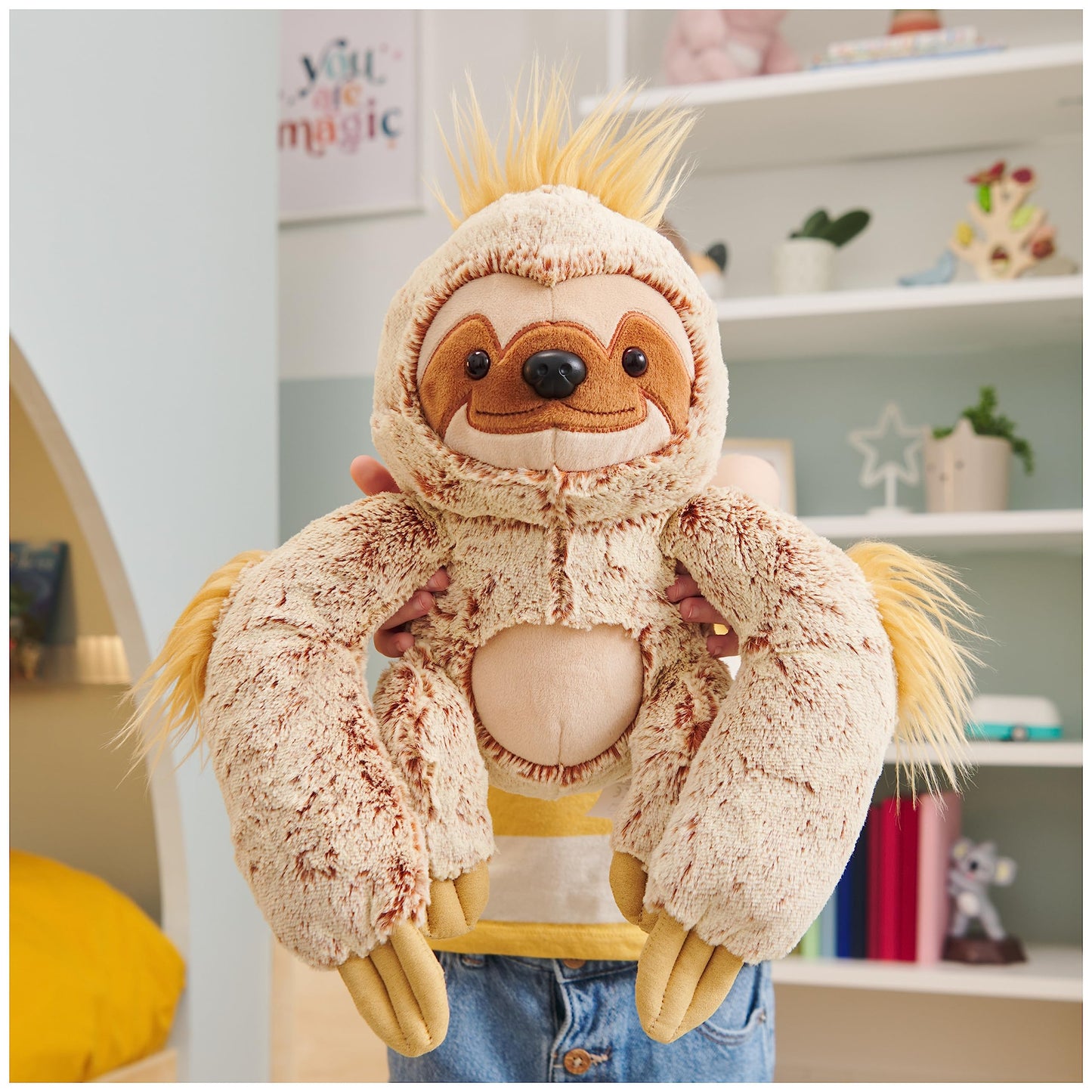 GUND Augie 10-Inch Sloth Stuffed Animal for Ages 1+
