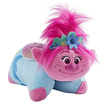 Pillow Pets DreamWorks Poppy Sleeptime Lite 11" - Trolls World Tour Stuffed Animal Plush Nightlight