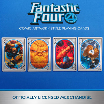 Aquarius Fantastic Four Themed Playing Card Deck for Your Favorite Card Games - Officially Licensed Merchandise & Collectibles