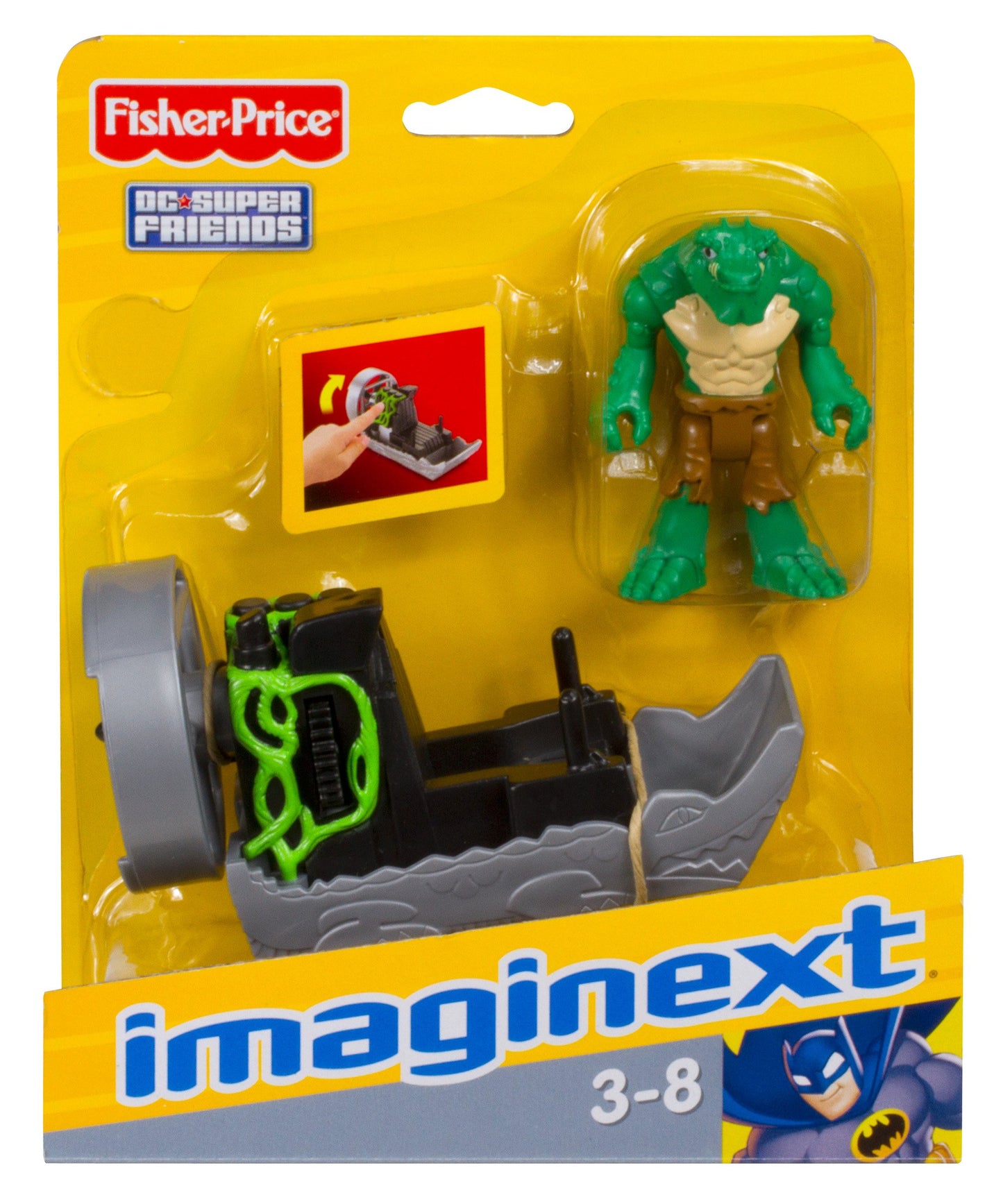 Fisher-Price Imaginext DC Super Friends, K. Croc