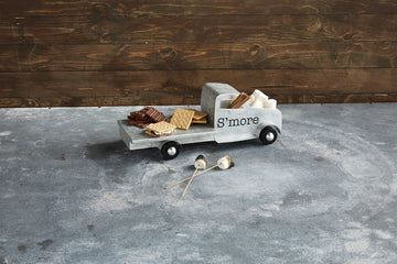 Mud Pie S'mores Serving Truck,Gray